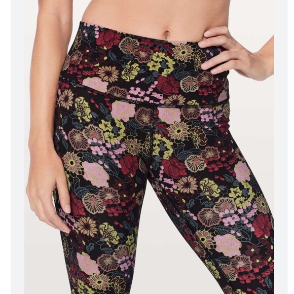 Lululemon Wunder Under Hi-Rise Tight 28" Fluorolace Multi - Picture 4 of 13